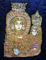Lady Mary - Our Lady Of Manaoag - Oil On Canvas